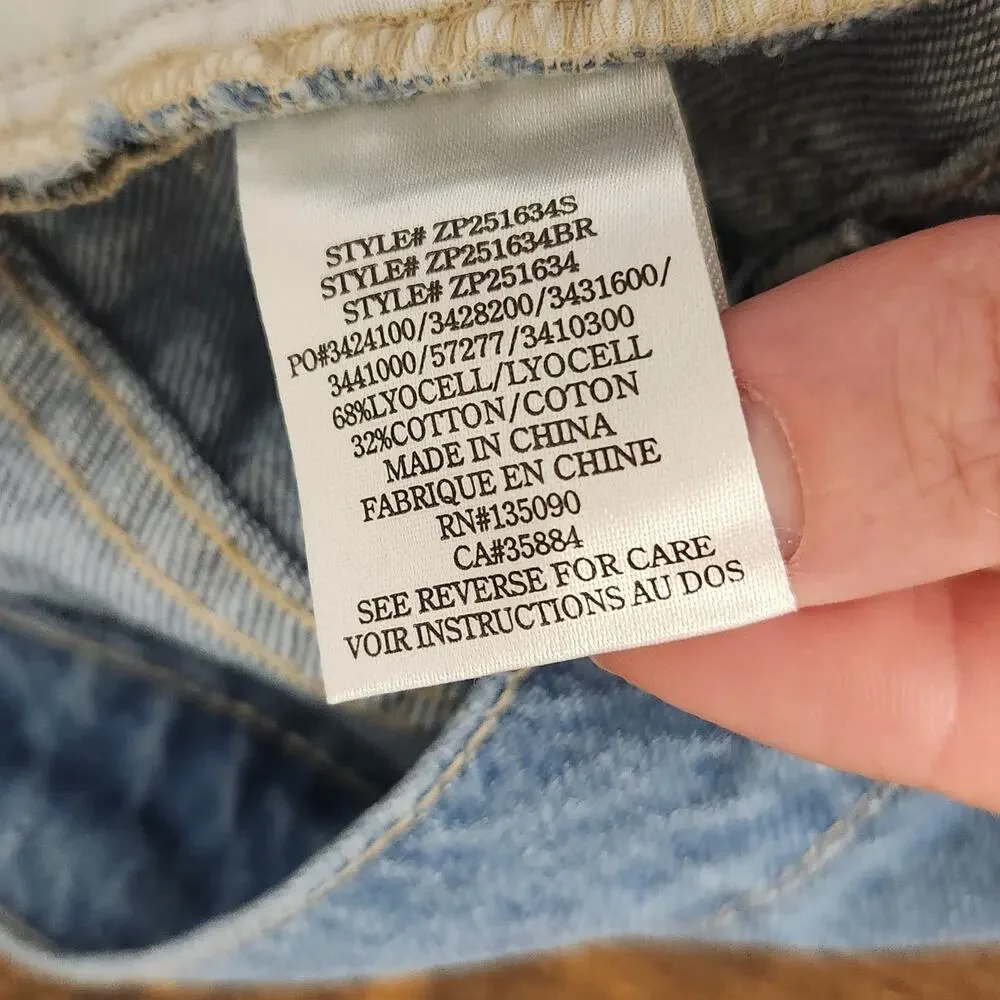 Z SUPPLY Mia Loose Wide Leg Jeans, Size 26
